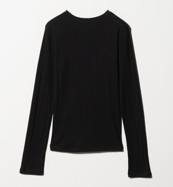 UNITED ARROWS green label relaxing「【WEB限定】＜at ease＞シアー リブ カットソー」|Tシャツ・カットソー|