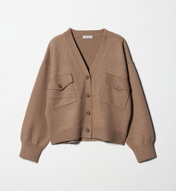 UNITED ARROWS green label relaxing「【WEB限定】＜at ease＞ダブルポケット ニット カーディガン」|カーディガン|