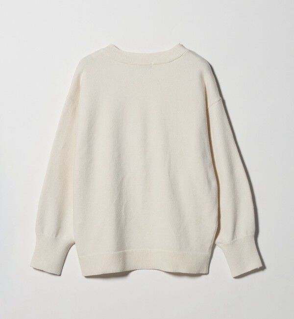 UNITED ARROWS green label relaxing「【WEB限定】＜at ease＞スキッパー プルオーバー ニット ウォッシャブル」|ニット・セーター|