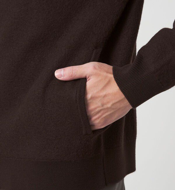 UNITED ARROWS green label relaxing「ミルドウール ジップ カーディガン」|カーディガン|