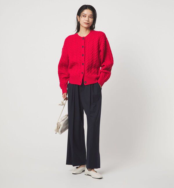 UNITED ARROWS green label relaxing「ゴールバーン 2WAY ニット カーディガン」|カーディガン|