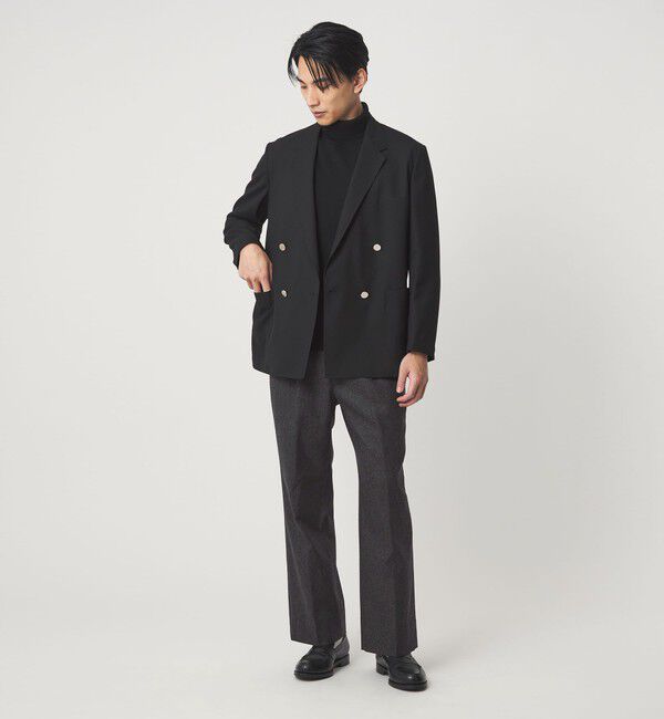 UNITED ARROWS green label relaxing「DC W/N 2プリーツ ワイド スラックス」|スラックス|