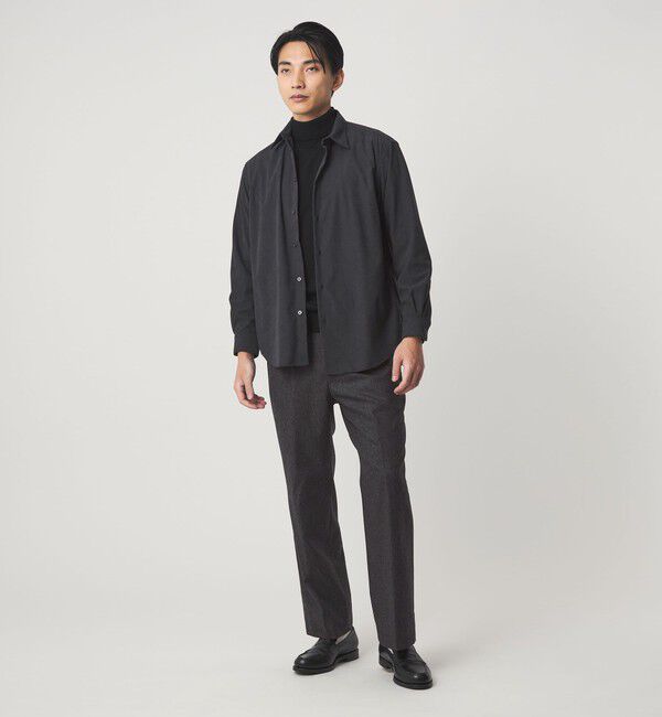 UNITED ARROWS green label relaxing「DC W/N 2プリーツ ワイド スラックス」|スラックス|