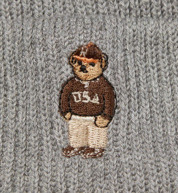 UNITED ARROWS green label relaxing「【別注】＜ROSTER BEAR&times;INFIELDER DESIGN＞ニットキャップ」|ニット帽|