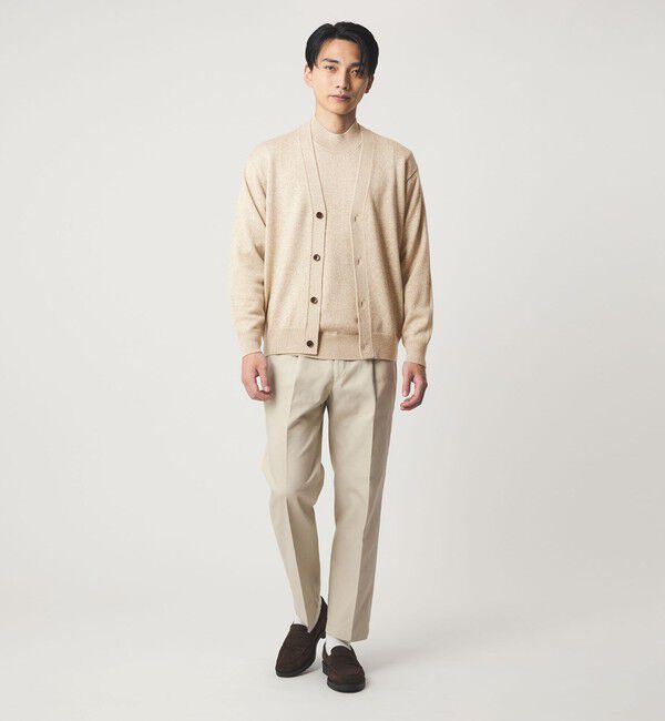 UNITED ARROWS green label relaxing「シルク ミックス モックネック ニット」|ニット・セーター|