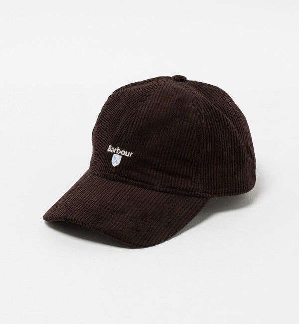 UNITED ARROWS green label relaxing「＜Barbour＞preston コーデュロイ キャップ」|キャップ・キャスケット|DK.BROWN