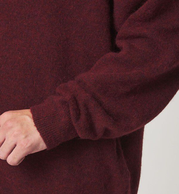 UNITED ARROWS green label relaxing「アルパカ ブレンド クルーネック カーディガン」|カーディガン|