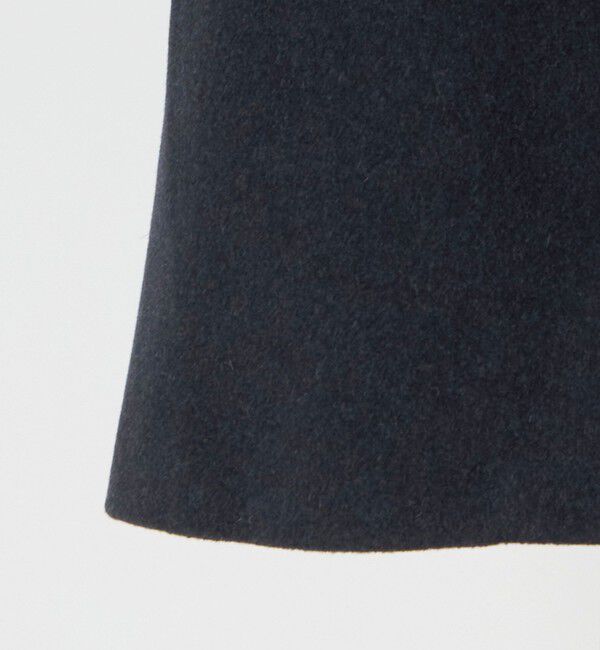 UNITED ARROWS green label relaxing「Ballis バリス モッサー バルカラー ネイビー ステンカラーコート」|ステンカラーコート|