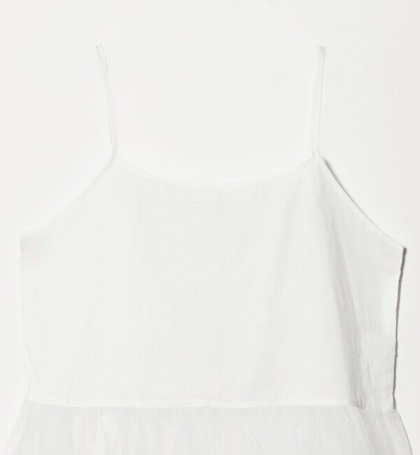 UNITED ARROWS green label relaxing「ニット &times; チュール キャミソール プルオーバー セット」|ニット・セーター|