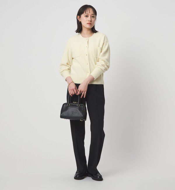 UNITED ARROWS green label relaxing「フラッフ フェザーヤーン ゴールドカラーボタン ニット カーディガン」|カーディガン|