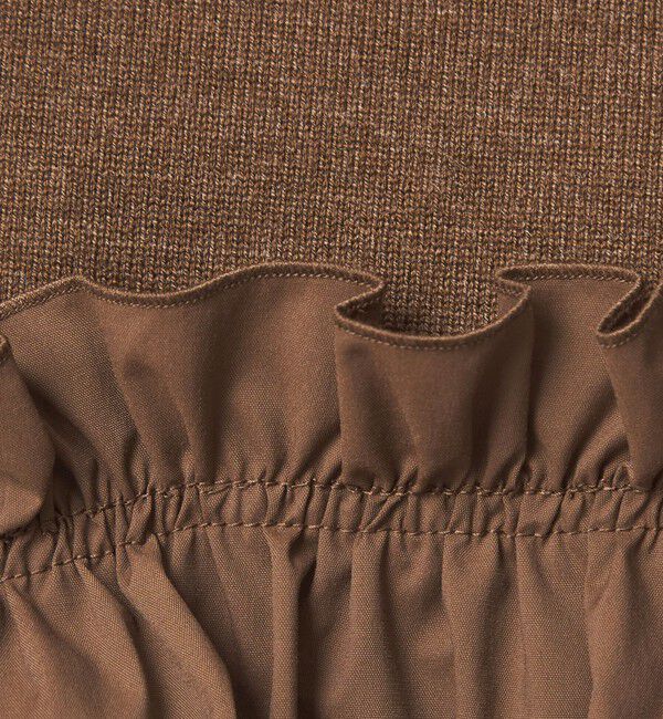 UNITED ARROWS green label relaxing「ティアード ドッキング プルオーバー ニット 2」|ニット・セーター|