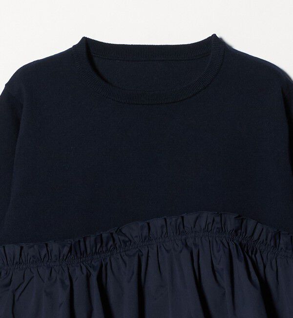 UNITED ARROWS green label relaxing「ティアード ドッキング プルオーバー ニット 2」|ニット・セーター|