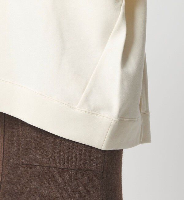 UNITED ARROWS green label relaxing「【WEB限定】＜at ease＞ダブルフェイス 裏起毛 プルオーバー カットソー」|Tシャツ・カットソー|