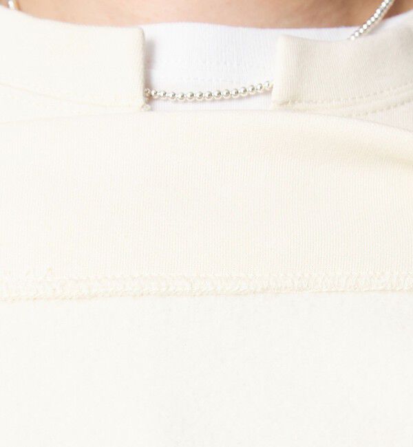 UNITED ARROWS green label relaxing「【WEB限定】＜at ease＞ダブルフェイス 裏起毛 プルオーバー カットソー」|Tシャツ・カットソー|