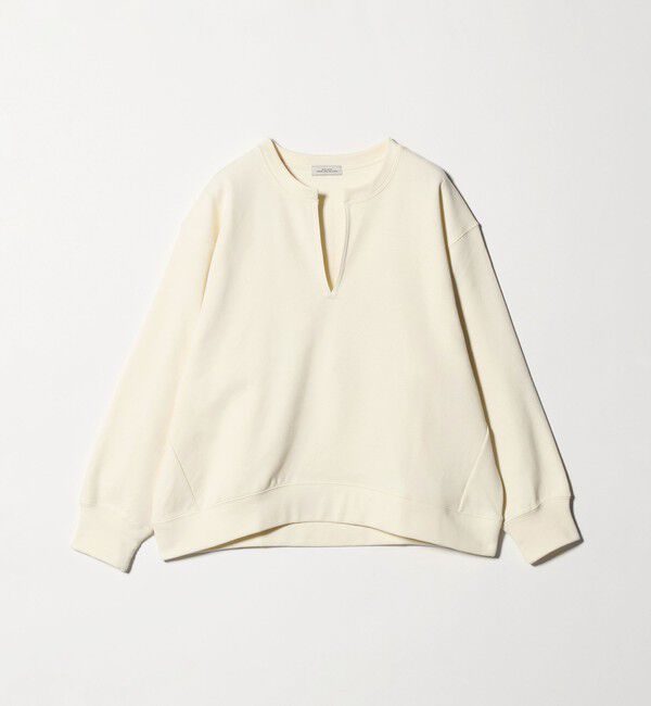 UNITED ARROWS green label relaxing「【WEB限定】＜at ease＞ダブルフェイス 裏起毛 プルオーバー カットソー」|Tシャツ・カットソー|