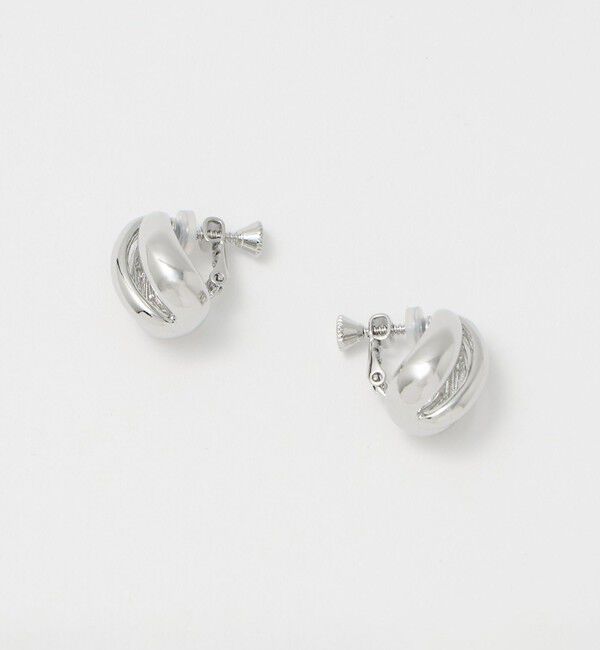 UNITED ARROWS green label relaxing「3ライン ハーフボール イヤリング」|イヤリング|