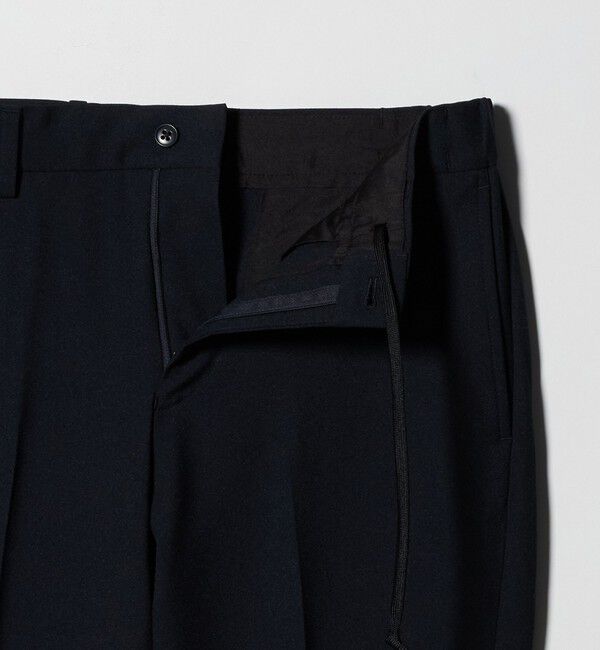 UNITED ARROWS green label relaxing「A+ ポリエステル シャークスキン スタンダード イージー セットアップ パンツ スラックス -ウォッシャブル」|スラックス|