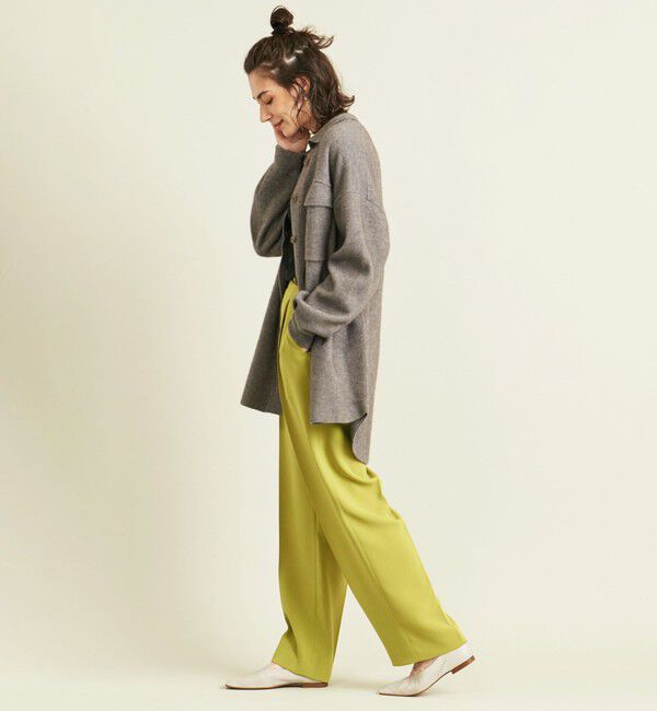 BEAUTY&YOUTH UNITED ARROWS「Vカットステッチ フラットシューズ」|バレエシューズ|