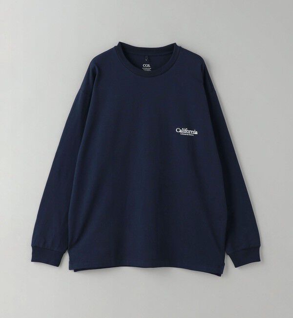 California General Store「＜CGS.＞オーガニック コットン ロングスリーブ ロゴ Tシャツ」|Tシャツ・カットソー|