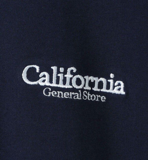 California General Store「＜CGS.＞オーガニック コットン ロングスリーブ ロゴ Tシャツ」|Tシャツ・カットソー|