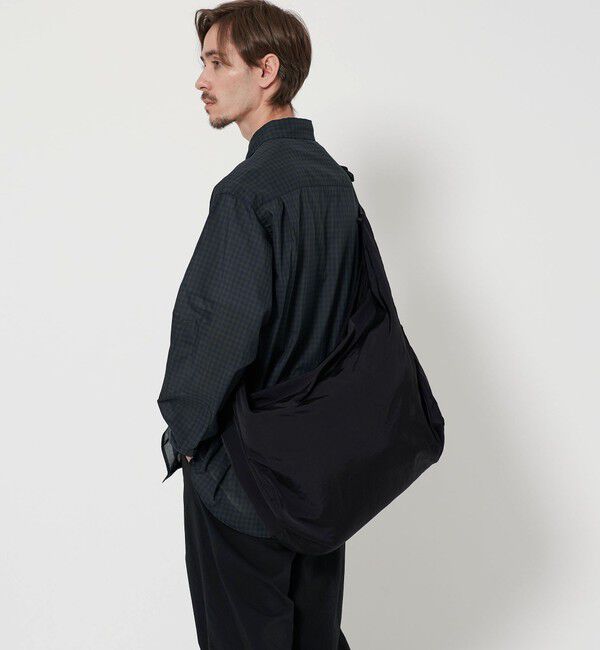 BEAUTY&YOUTH UNITED ARROWS「ライト ナイロン クロス ショルダーバッグ」|ショルダー・メッセンジャー|BLACK