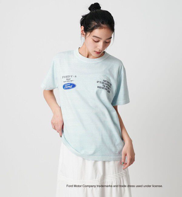BEAUTY&YOUTH UNITED ARROWS「【別注】＜GOOD ROCK SPEED＞FORD ロゴTシャツ」|Tシャツ・カットソー|LT.BLUE