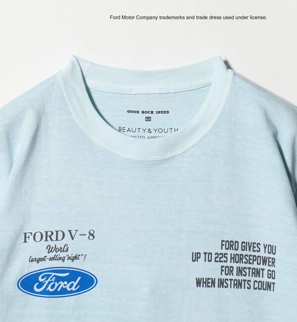 BEAUTY&YOUTH UNITED ARROWS「【別注】＜GOOD ROCK SPEED＞FORD ロゴTシャツ」|Tシャツ・カットソー|
