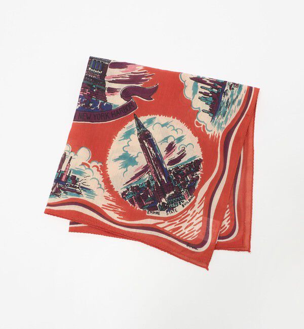 BEAUTY&YOUTH UNITED ARROWS「＜BINDU＞CITY バンダナ」|バンダナ・スカーフ|RED