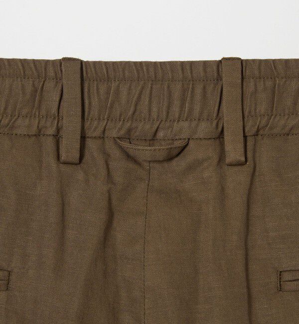 STEVEN ALAN「＜Steven Alan＞ コットン/リネン ツイル イン ツープリーツ ドレス トラウザーズ ハーフイージー」|スラックス|