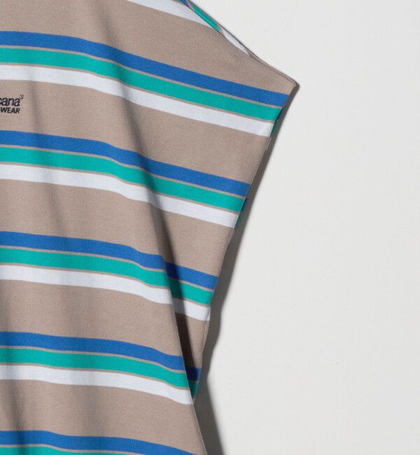 BEAUTY&YOUTH UNITED ARROWS「＜Americana＞マルチボーダー スリーブレス トップス/ベージュ」|Tシャツ・カットソー|