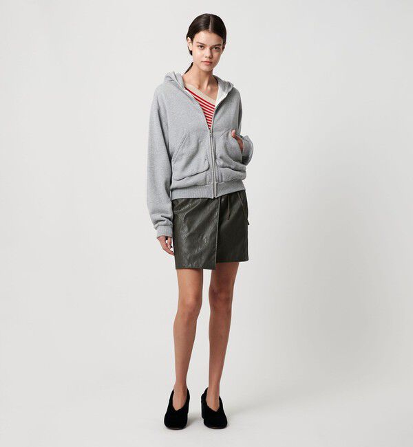 ATTISESSION「＜ATTISESSION＞ヴィンテージライク スウェット フーディー トップス」|パーカー|