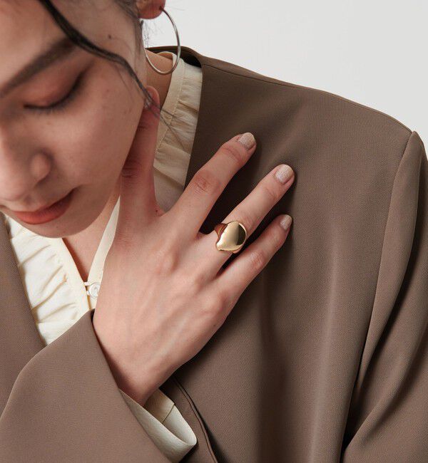 BEAUTY&YOUTH UNITED ARROWS「＜PHILIPPE AUDIBERT＞Gail リング/ゴールドカラー」|リング|GOLD