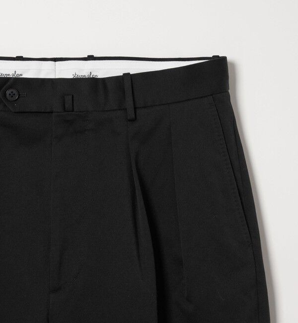 STEVEN ALAN「＜Steven Alan＞ ウエポン ニドム イン ツープリーツ ドレス トラウザーズ」|チノ|