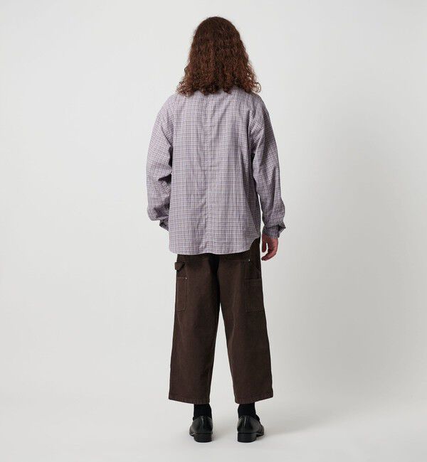 MONKEY TIME「ガーメントダイ ダック ダブルニー アンクル パンツ」|チノ|