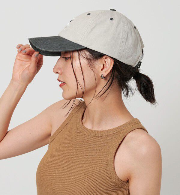 BEAUTY&YOUTH UNITED ARROWS「【別注】＜FILA＞ピグメント コンビ キャップ」|キャップ・キャスケット|