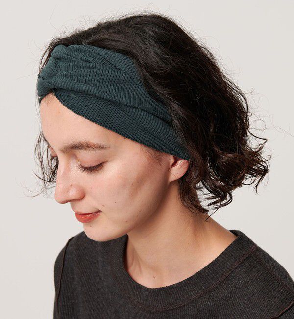 BEAUTY&YOUTH UNITED ARROWS「＜La maison de Lyllis＞ループ ヘアバンド」|ヘアバンド|DK.GREEN