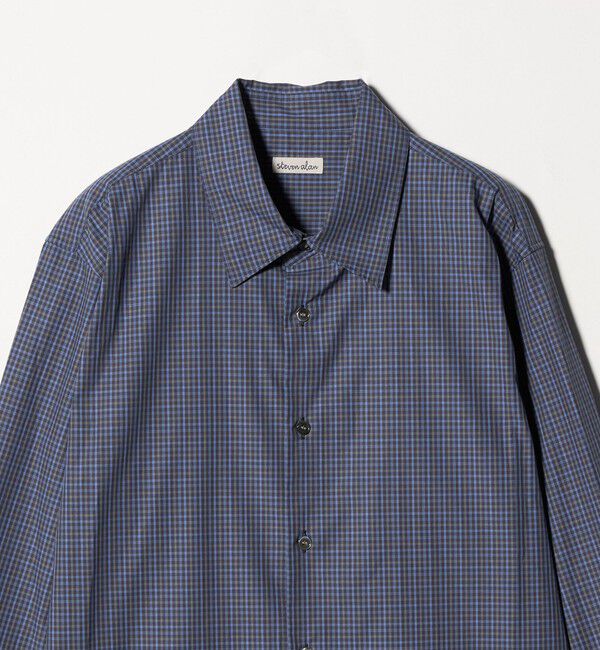 STEVEN ALAN「＜Steven Alan＞コットン チェック シャツ」|シャツ・ブラウス|
