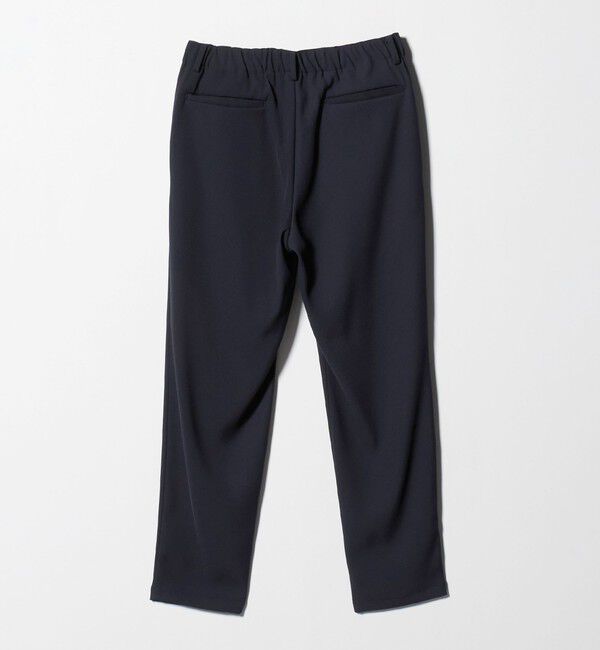 BEAUTY&YOUTH UNITED ARROWS「トリコチン ポリエステル 1プリーツ テーパードパンツ NO.5 セットアップ対応」|チノ|