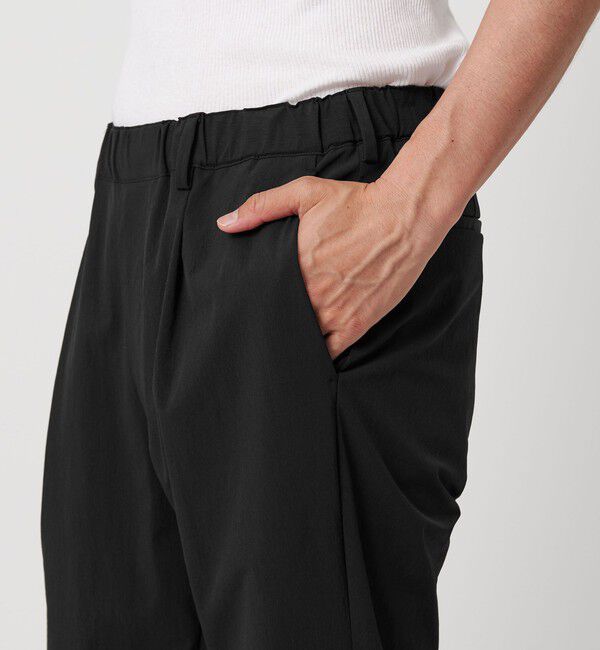 BEAUTY&YOUTH UNITED ARROWS「360&deg;MASTER 1プリーツ テーパード イージーパンツ -セットアップ対応 ストレッチ ウォッシャブル マルチ機」|チノ|