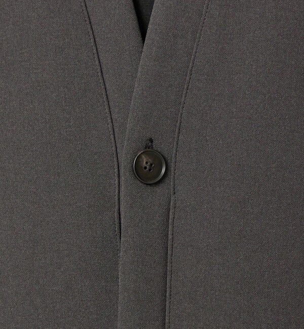 BEAUTY&YOUTH UNITED ARROWS「DUAL PACK 2.0 1B V カーディガンジャケット -セットアップ対応 ウォッシャブル マルチ機能-」|テーラードジャケット|