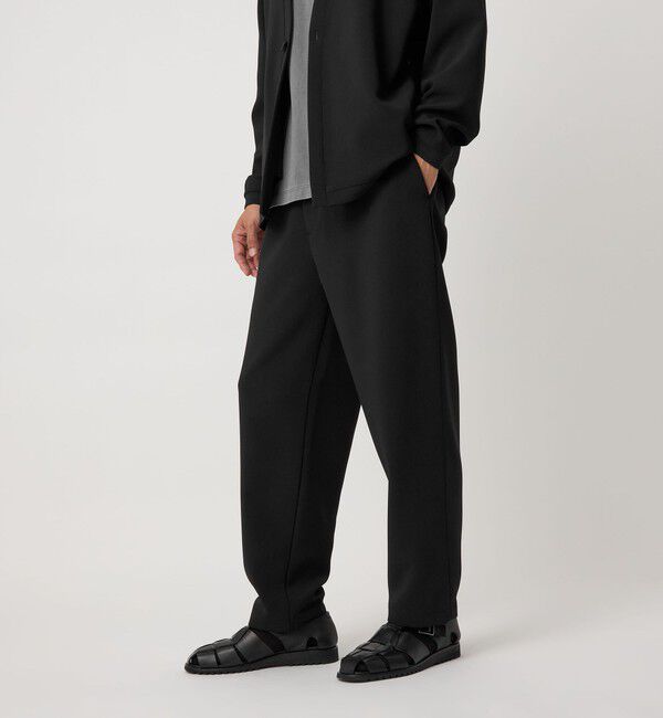 BEAUTY&YOUTH UNITED ARROWS「DUAL PACK 2.0 1プリーツ テーパード イージーパンツ -セットアップ対応 ウォッシャブル マルチ機能-」|チノ|