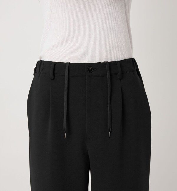 BEAUTY&YOUTH UNITED ARROWS「DUAL PACK 2.0 1プリーツ テーパード イージーパンツ -セットアップ対応 ウォッシャブル マルチ機能-」|チノ|