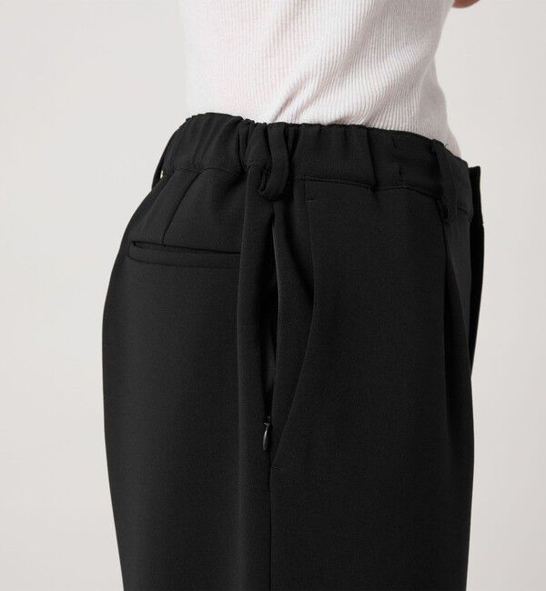 BEAUTY&YOUTH UNITED ARROWS「DUAL PACK 2.0 1プリーツ テーパード イージーパンツ -セットアップ対応 ウォッシャブル マルチ機能-」|チノ|