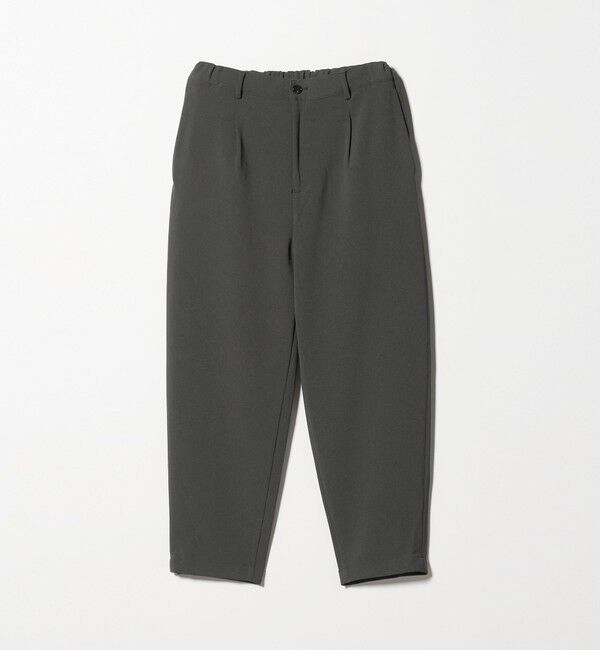 BEAUTY&YOUTH UNITED ARROWS「DUAL PACK 2.0 1プリーツ テーパード イージーパンツ -セットアップ対応 ウォッシャブル マルチ機能-」|チノ|
