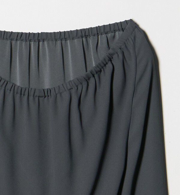 ATTISESSION「＜ATTISESSION＞レース ドッキング ロングスカート」|スカート|