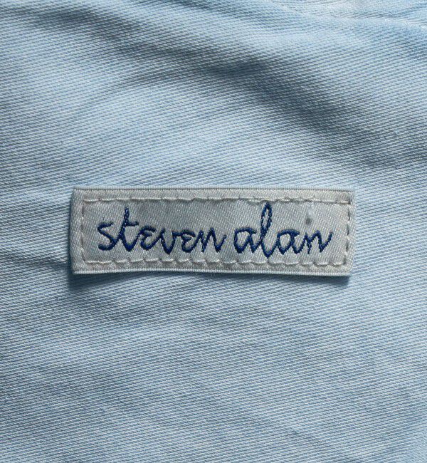 STEVEN ALAN「＜Steven Alan＞ 13.5oz デニム 5ポケット バギー テーパード パンツ」|デニム|