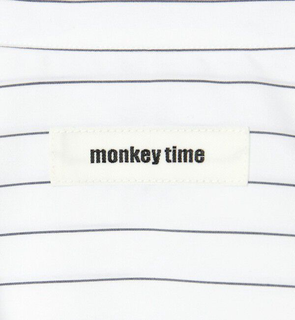 MONKEY TIME「コットン クロップド シャツ」|シャツ・ブラウス|