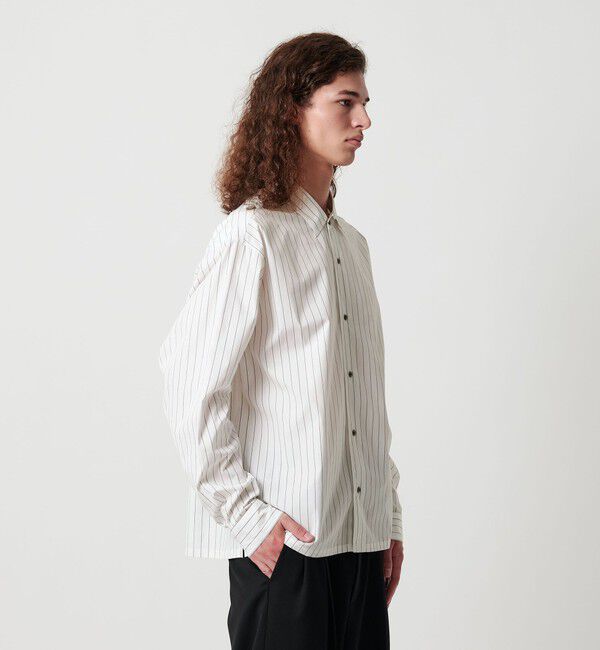 MONKEY TIME「コットン クロップド シャツ」|シャツ・ブラウス|