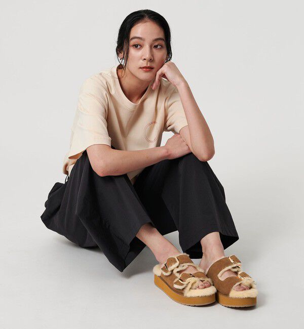 BEAUTY&YOUTH UNITED ARROWS「＜EMU Australia＞ムートン バックル サンダル」|サンダル|