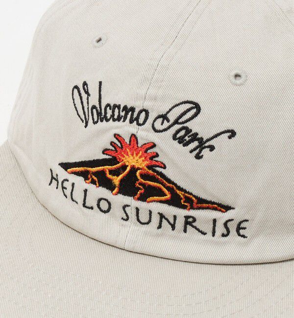 BEAUTY&YOUTH UNITED ARROWS「＜HELLO SUNRISE＞ボルケーノ ロゴ 6パネル キャップ」|キャップ・キャスケット|